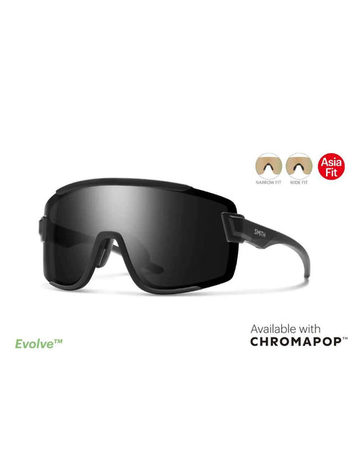 Wildcat Asia Fit CP-Black & Clear #Matte Black [020439399]｜SMITH