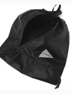 crispy rip drawstring bag #black [6985160]｜and wander