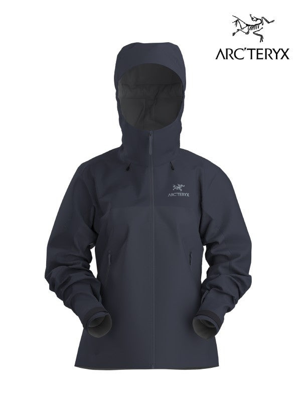 Women's Beta AR Jacket - Stormhood #Black Sapphire [X00000679401]｜ARC'TERYX