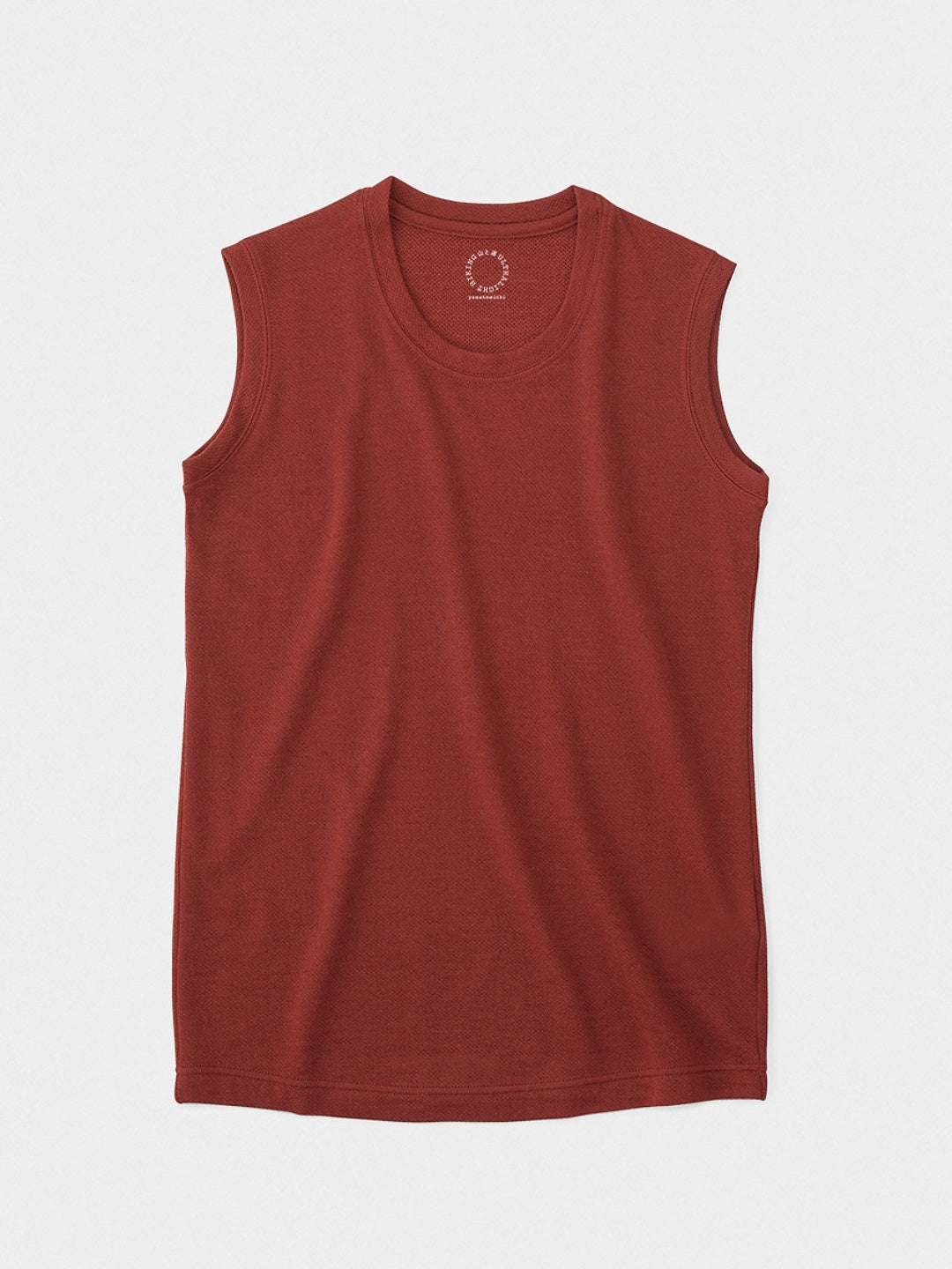 Women's DF Mesh Merino Sleeveless #Brick Red｜山と道