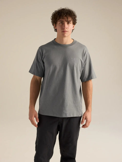 【Men】Kragg Cotton Emblem Crew SS M #Void [X00001070204]｜ARC'TERYX