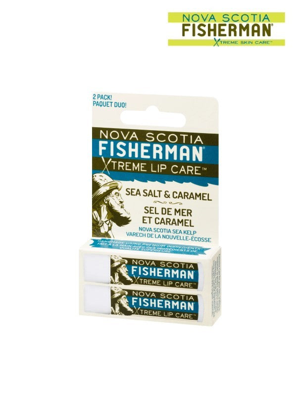 Lip Balm W Pack #Sea Salt & Caramel [NS-LB-2-B]｜NOVASCOTIA FISHERMAN