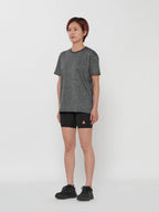 Dry Wool T-shirt 2 #Heather Gray [hu-10014]｜HERENESS