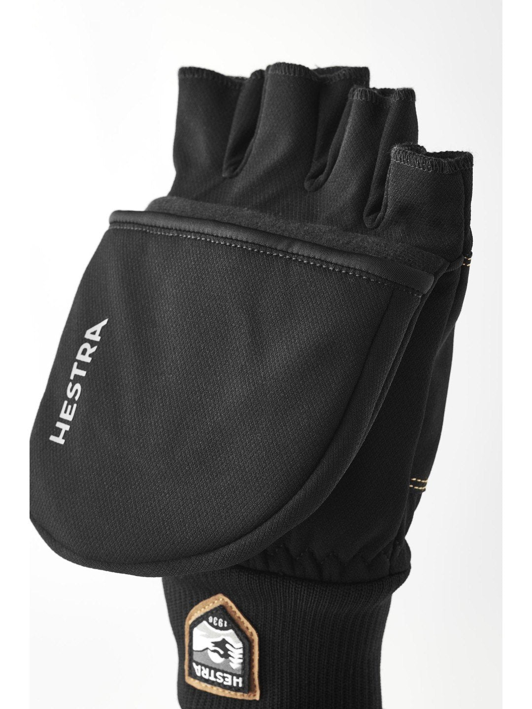 Windbreaker Pull Over Mitt #Black [3003931]｜HESTRA