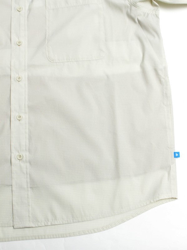 MAGAZINE CHECK BIG SHIRT #0200 IV/CH [PS251012]｜PAPERSKY WEAR