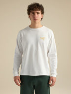 【Men】Kragg Cotton LS M #White Light / Larch [X00000971410]｜ARC'TERYX