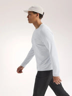 Cormac Logo LS M #Solitude Heather / Void [X00000845205]｜ARC'TERYX