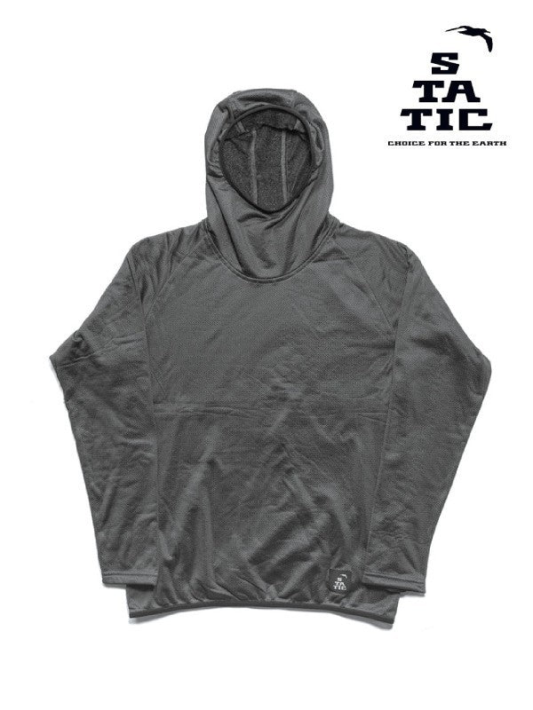 Adrift P/O Hoody #Off Black [25502]｜STATIC