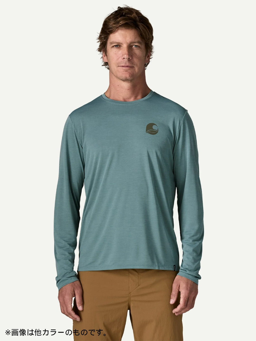 【Men】Men's L/S Cap Cool Daily Shirt - Pass it Around #DYWH [45495]｜patagonia