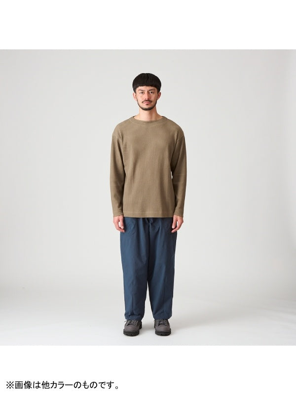 ヴィンテージナイロンのカーブパンツ #センザイチャ [022040]｜AXESQUIN