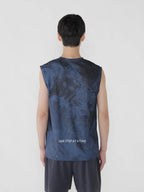 Altra×and wander graphic tank top #navy/120 [6164504]｜and wander