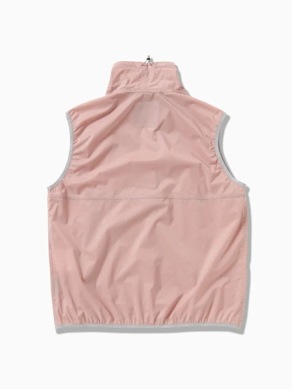 Women's PERTEX wind vest #090/pink [5121016]｜and wander – moderate