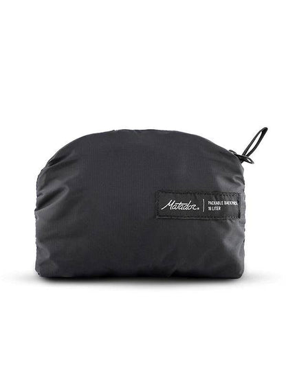 Refraction Packable Backpack #Black [20370059001000] | MATADOR