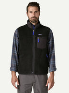 Men's Classic Retro-X Vest #BLK [23049]｜patagonia