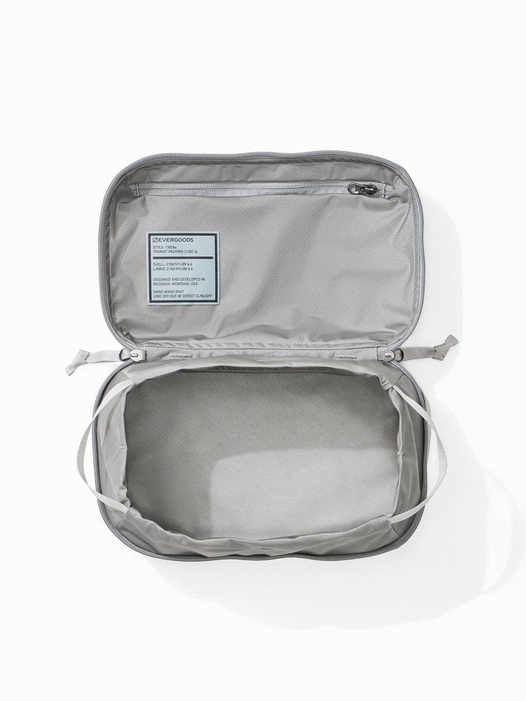 TRANSIT PACKING CUBE 4L #Standard Grey [TPC4]｜EVERGOODS