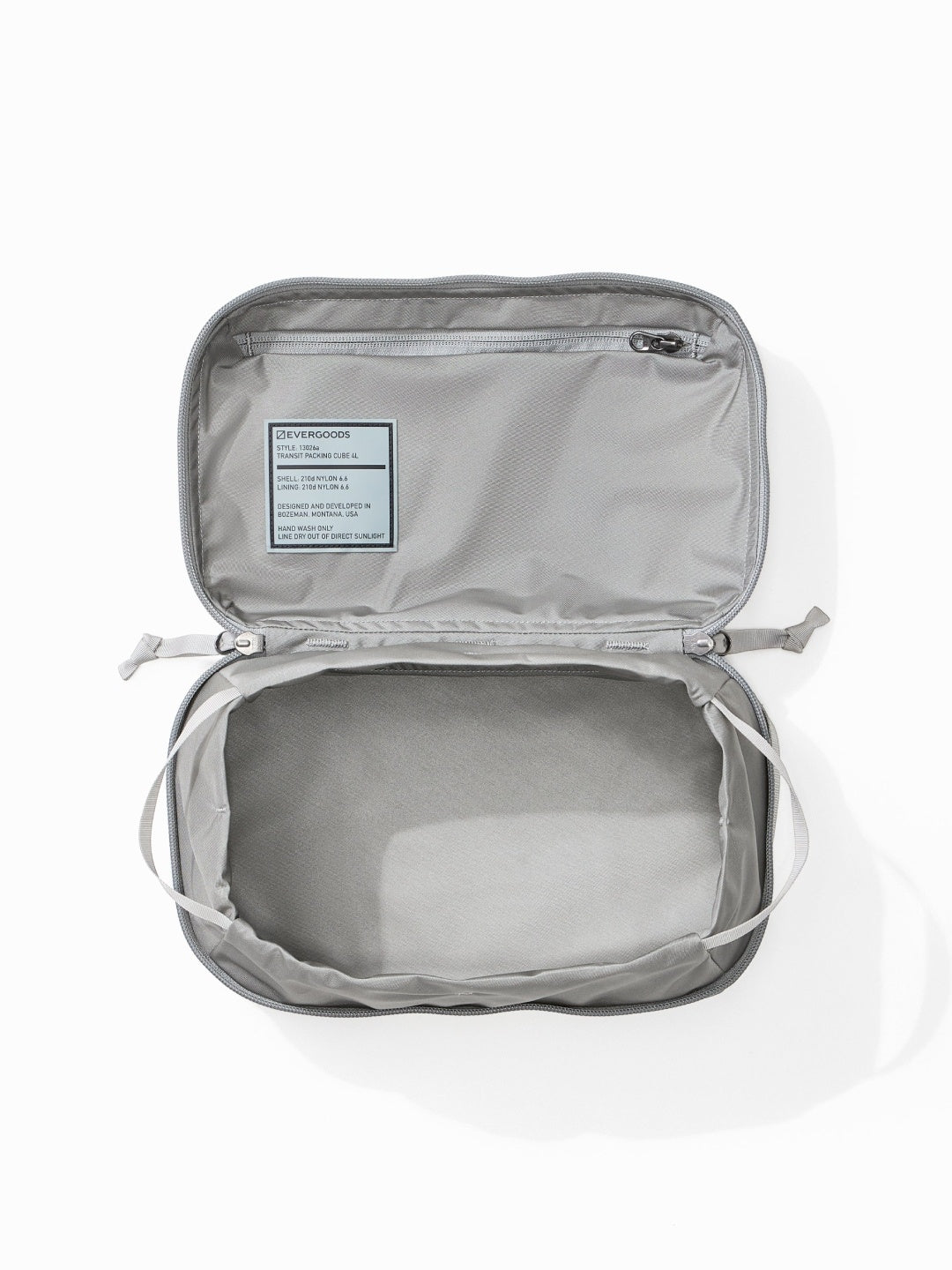 TRANSIT PACKING CUBE 4L #Standard Grey [TPC4]｜EVERGOODS