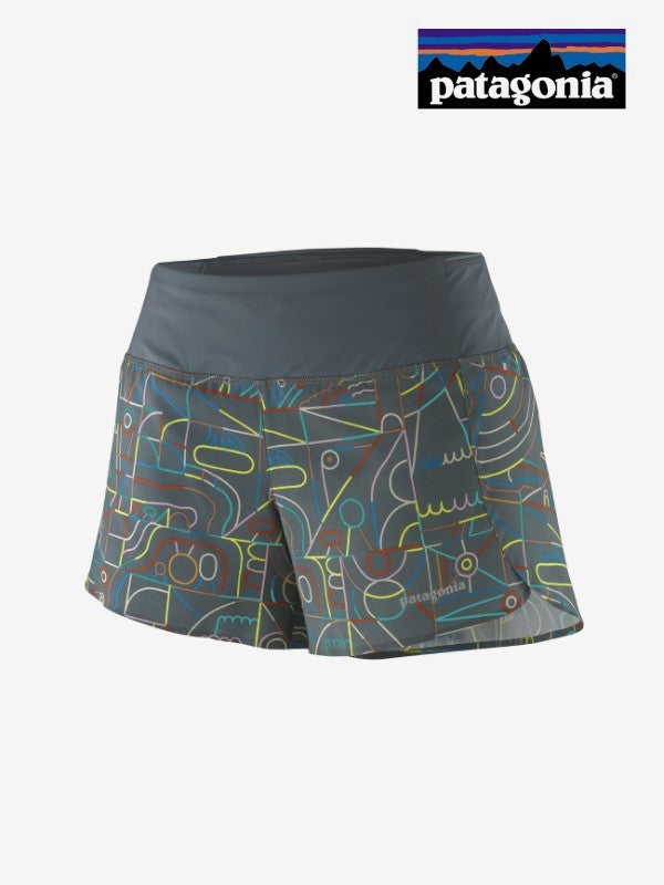 Women's Strider Pro Shorts - 3 1/2 in. #LYNO [24658]｜patagonia【Outlet_40】