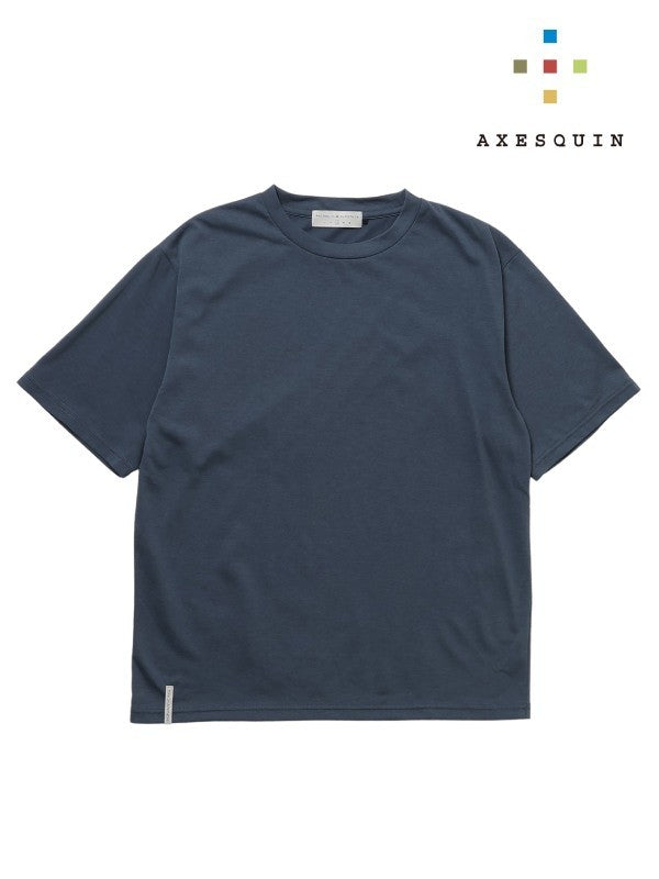 ショートスリーブのＴシャツ #アオニビ [021073]｜AXESQUIN – moderate