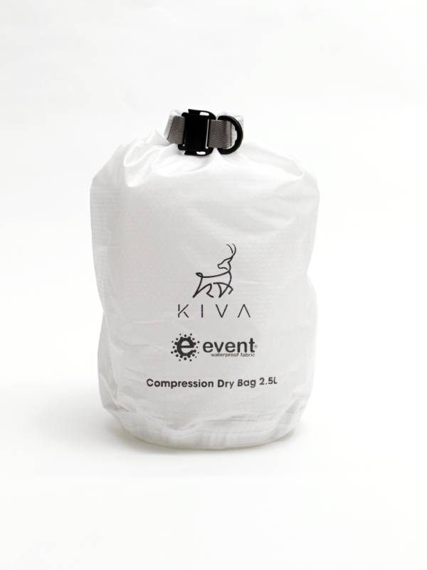 Compression Dry Bag 2.5L #White [CDB002]｜KIVA Outdoors