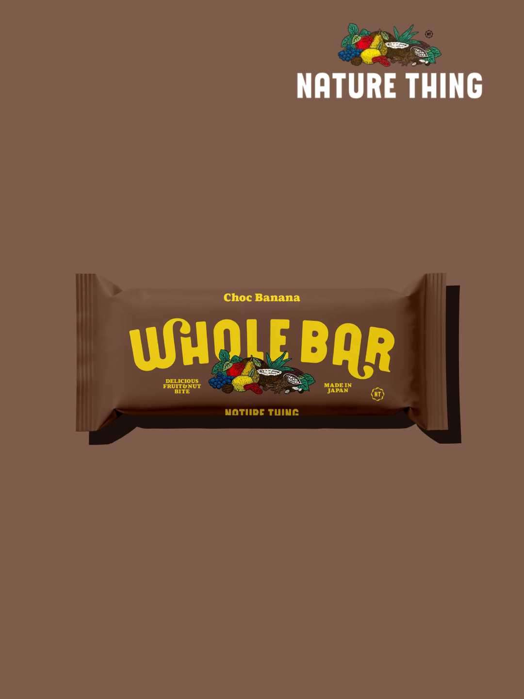 WHOLE BAR / チョコバナナ  [A4]｜NATURE THING