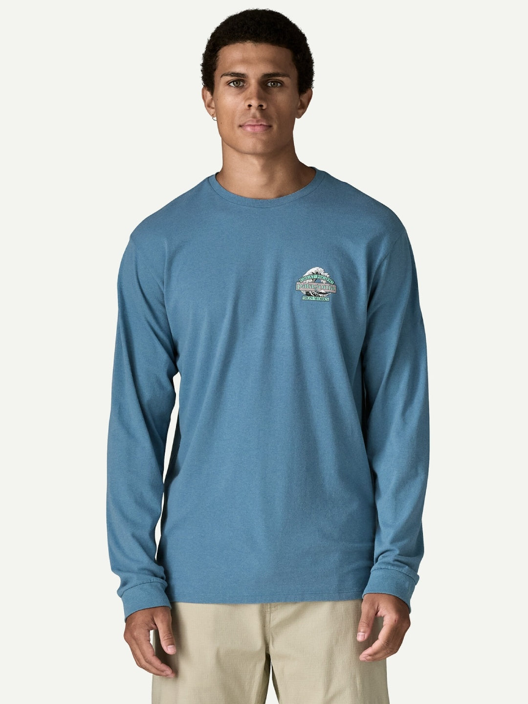 L/S Great Waves Responsibili-Tee #SHRB [37876]｜patagonia
