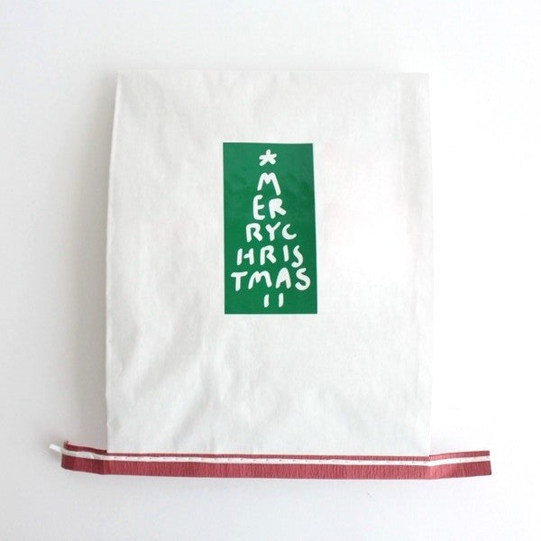 ラッピング - cement bag - Merry Christmas