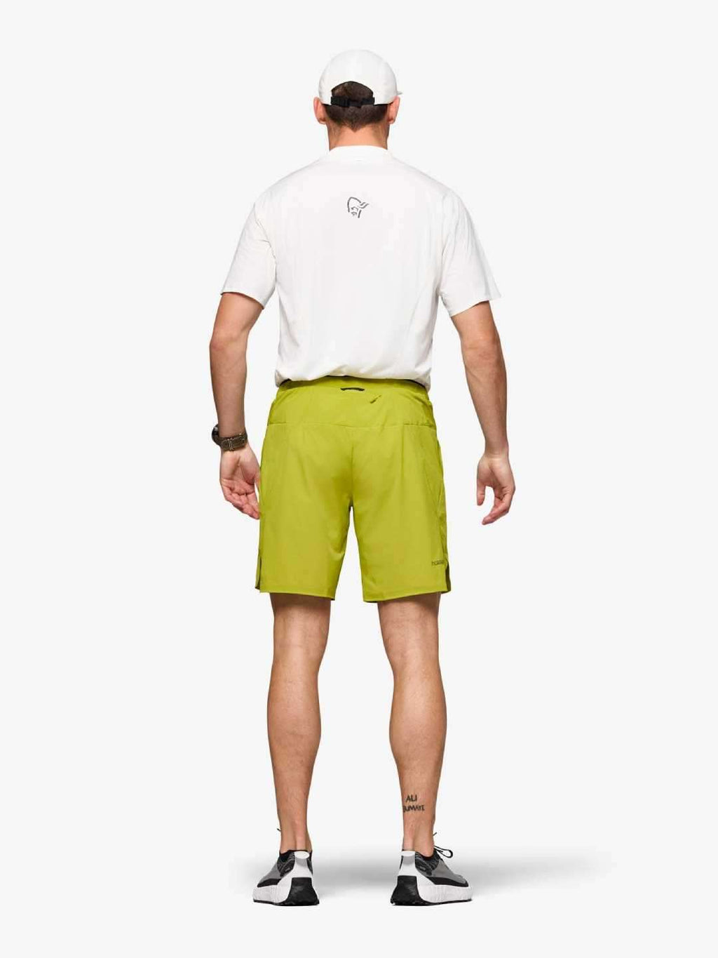 senja flex1 9" Shorts (M) #Golden Lime [5805-23]｜Norrona