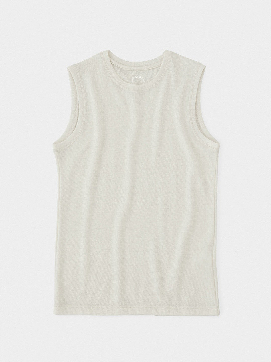 Men's DF Mesh Merino Sleeveless #Off White｜山と道