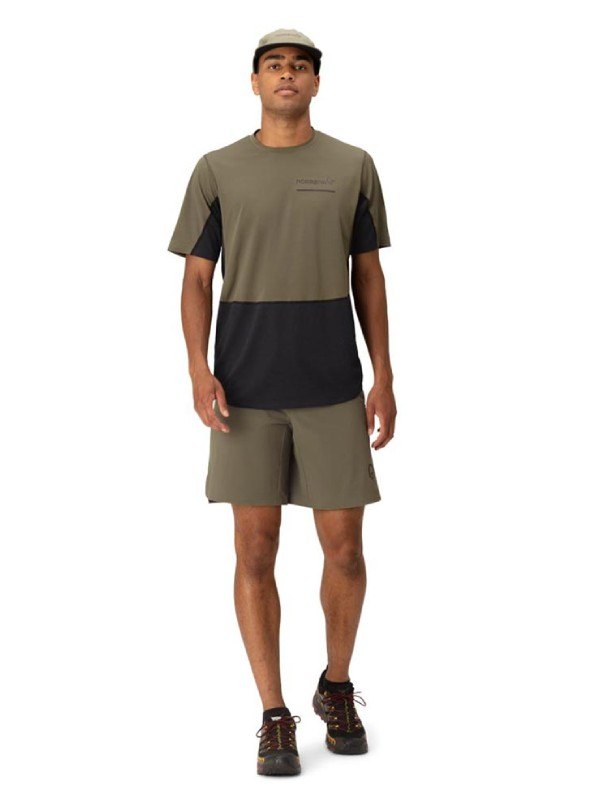 senja equaliser lightweight T-shirt (M) #Olive Night [5826-23]｜Norrona