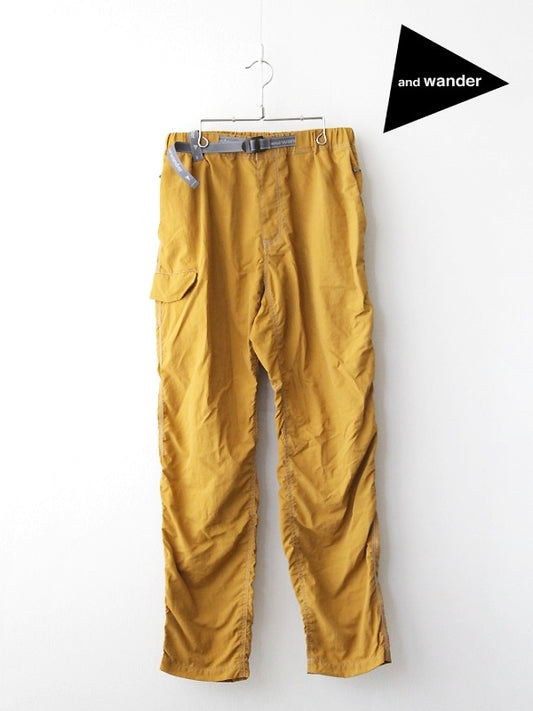 Women's Ny taffeta hiker pants #060/yellow [4152139]｜and wander