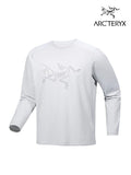 Cormac Logo LS M #Solitude Heather / Void [X00000845205]｜ARC'TERYX