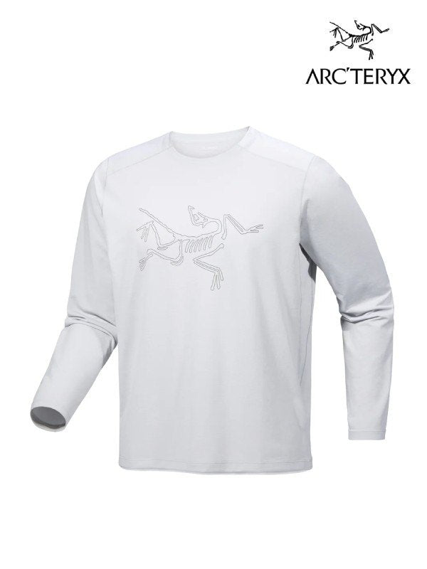 Cormac Logo LS M #Solitude Heather / Void [X00000845205]｜ARC'TERYX