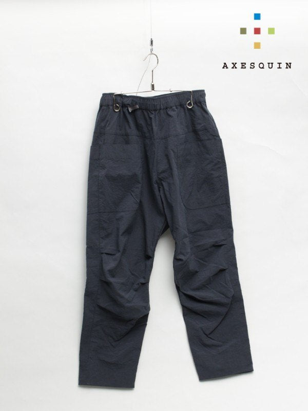ヴィンテージナイロンのパンツ #アオニビ [022031]｜AXESQUIN