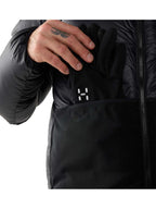 【Men】 Men’s Nallo Touring Down Hood Men #True Black [608341]｜HAGLOFS