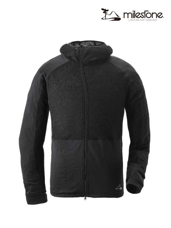 Cloud Hoody #Crow Black [MSRH-002]｜milestone