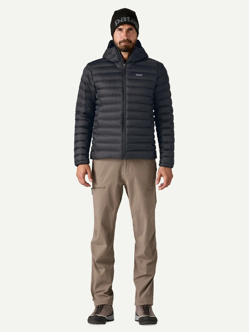 【Men】Men's Down Sweater Hoody #BLK [84702]｜patagonia
