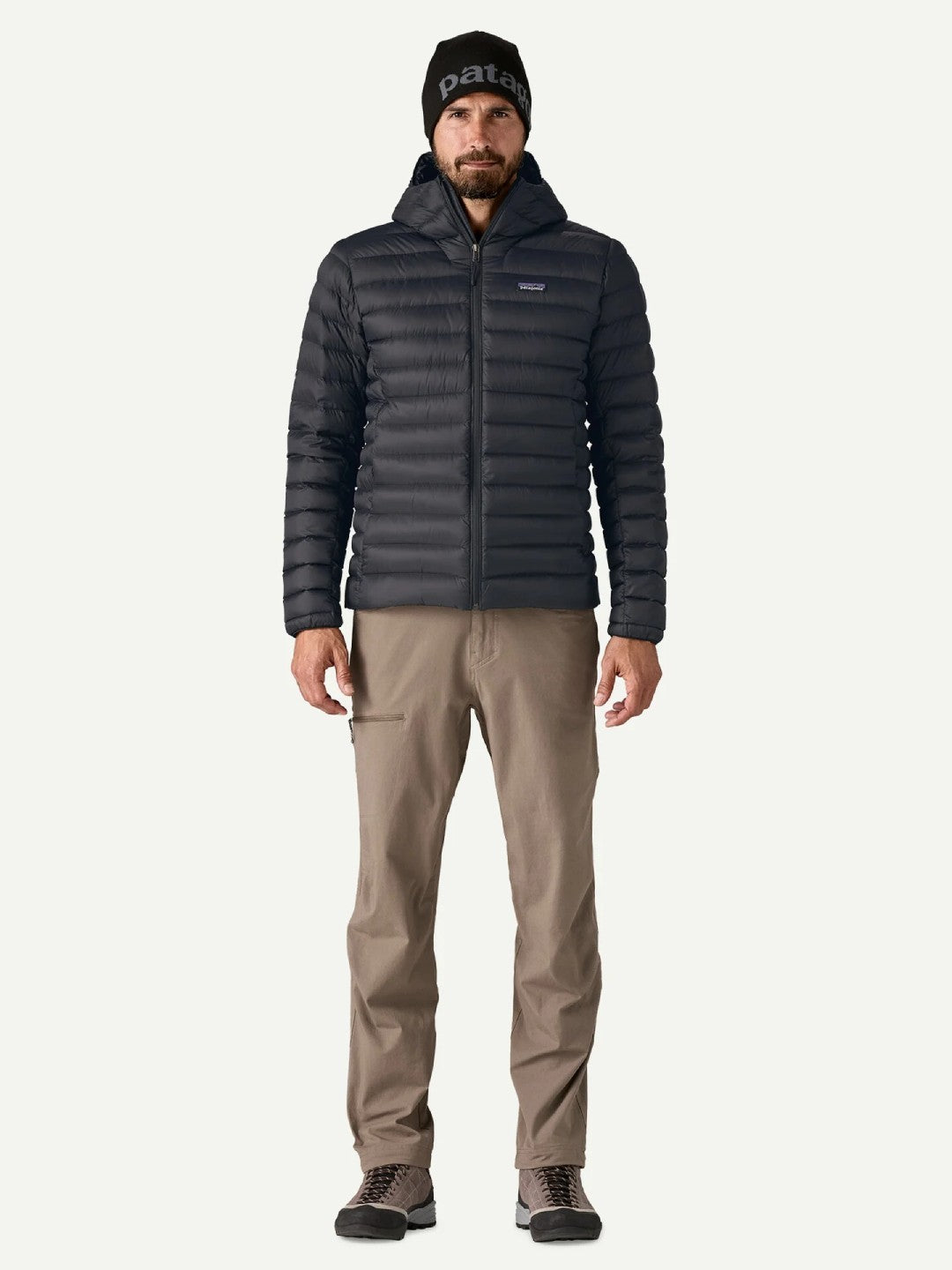 【Men】Men's Down Sweater Hoody #BLK [84702]｜patagonia