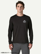 【Men】Men's L/S Cap Cool Daily Shirt - Great Waves #GGNX [45494]｜patagonia