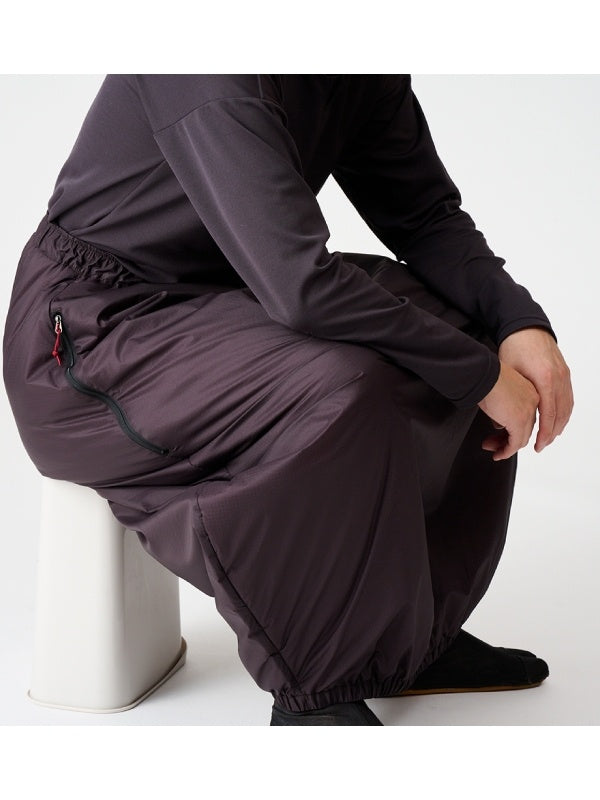 アグラスカート #クロマメ [042050]｜AXESQUIN