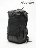 GRAMLESS PACK ULTRA 35L (ULTRA200X) #黑色 [gra ult ply blk]｜LITEWAY