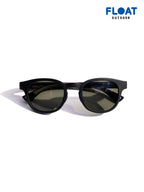 LYELL #MAT BLACK/GY LOCK TEMPLE BLACK｜FLOAT