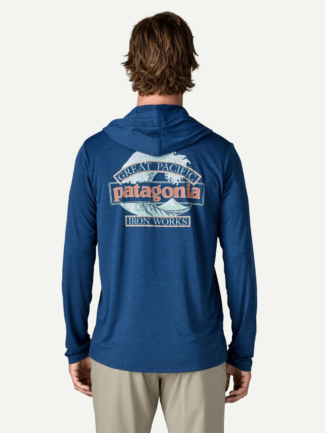 【Men】Men's Cap Cool Daily Hoody - Great Waves #CMBX [45499]｜patagonia