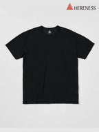 Wool Mesh T-shirt #BLACK [hu-10010]｜HERENESS