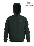 【Men】Emblem Fleece Full-Zip Hoody M #Dark Jade [X00000992909]｜ARC'TERYX