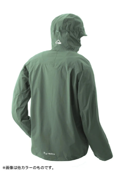 Up-Swing Rain Hoody #キャラメルブラウン [MSRH-003]｜milestone