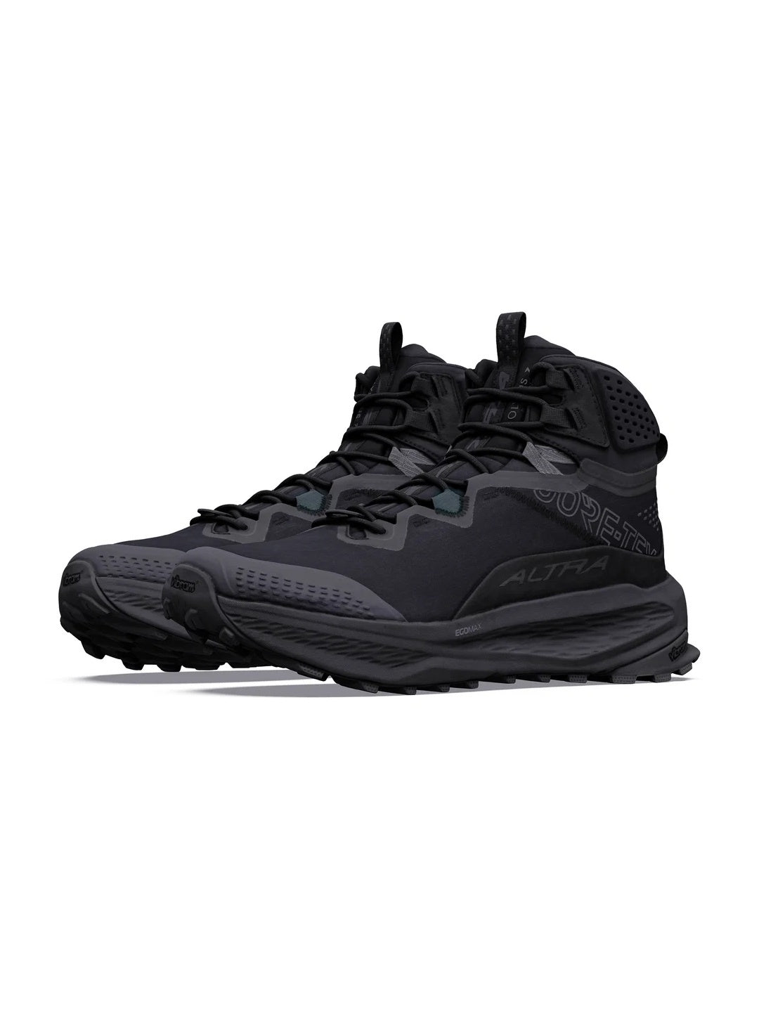 【Men】OLYMPUS 7 MID GTX M #BLACK/DARK SHADOW/BLACK [AL0A85UN]｜ALTRA