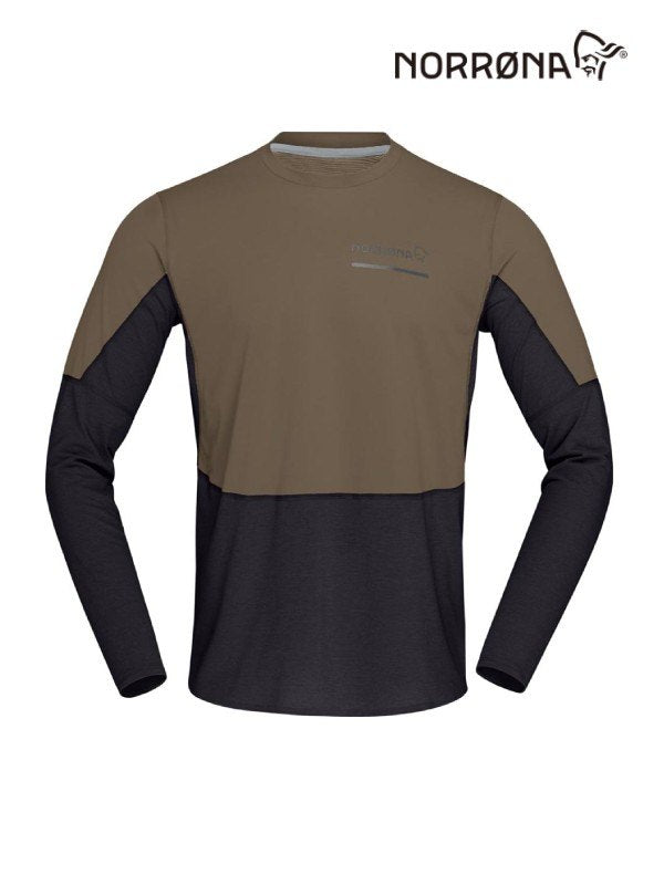senja equaliser lightweight Long sleeve (M) #Olive Night [5820-23]｜Norrona
