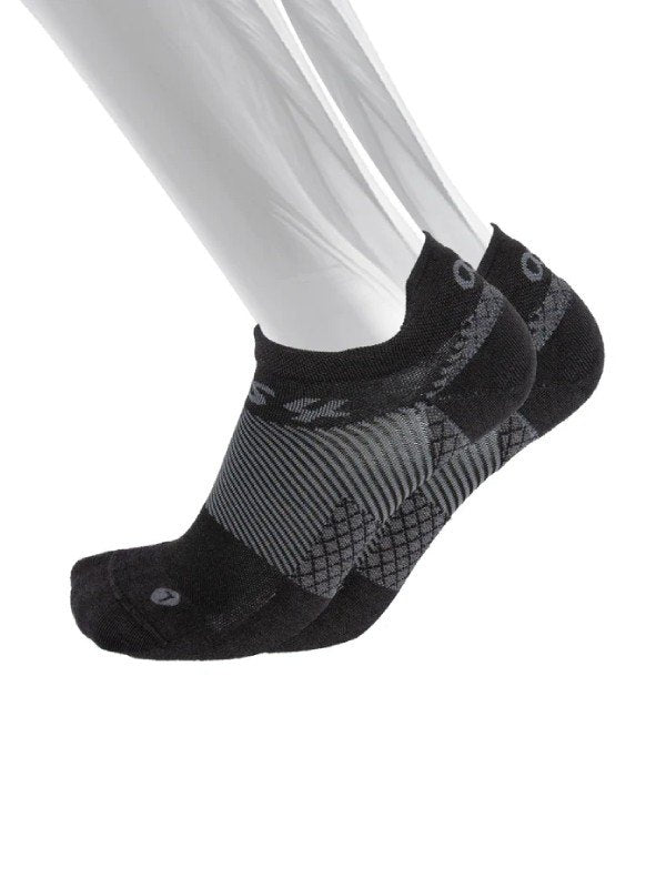 FS4 Merino Plantar Fasciitis Compression Socks No Show #Black｜OS1st