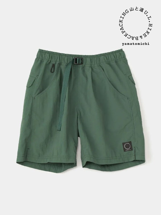 Men's 5-Pocket Shorts Long #Green｜山と道