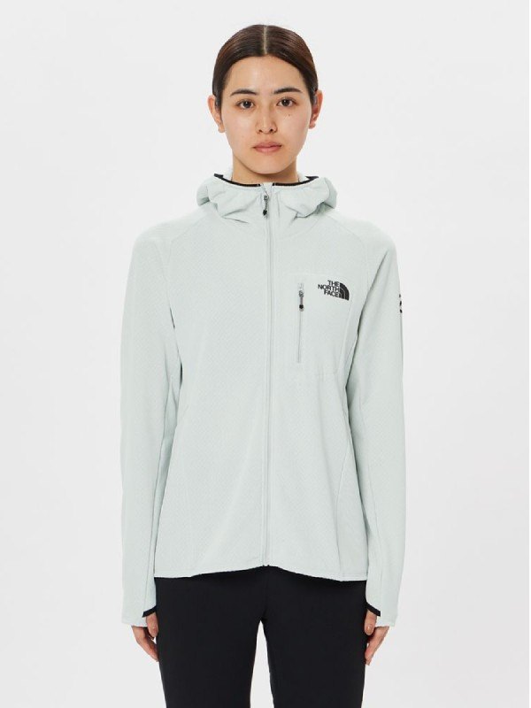 Women's Expedition Grid Fleece Full Zip Hoodie #TI [NL72322]｜THE